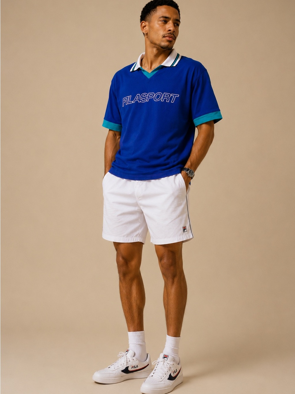 90’s Deadstock FILA Sport Men's Vintage Polo